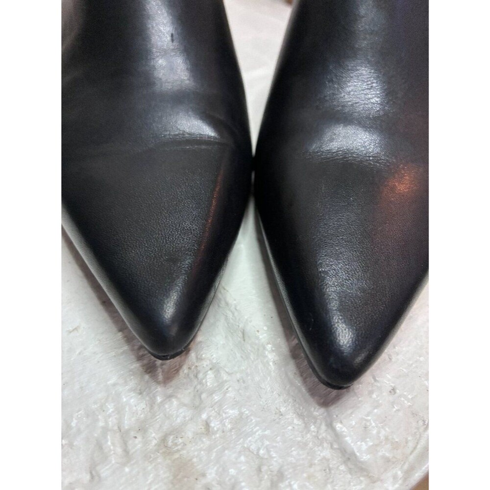 Rebecca Minkoff Tabitha Mule Heeled Slip On Shoe - Size 6 - Black Leather - Picture 8 of 10